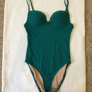 J.Crew Underwire Push-up One Piece Swimsuit Size 2
